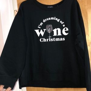 NEW ,FUN message sweater, lightweight